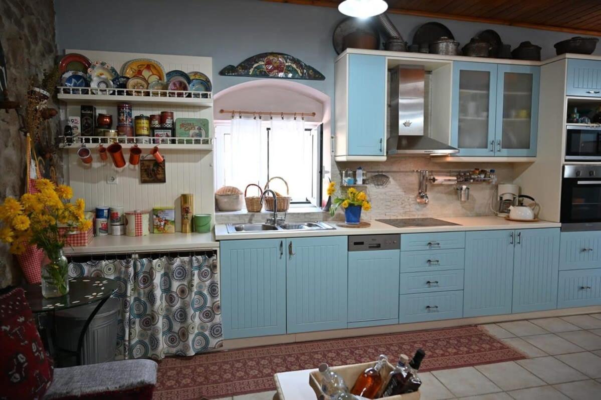 Kalavrita Winter Retreat - Homely Spacious Chalet Ano Vlasia Exterior foto